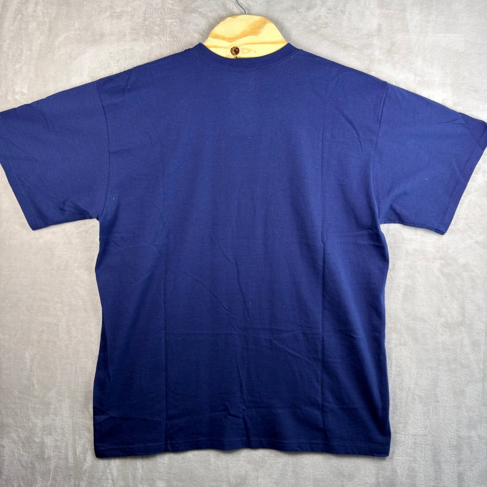 Nike New York Yankees T Shirt Mens XL Blue 2009 World Series Champions Graphic - Picture 6 of 6